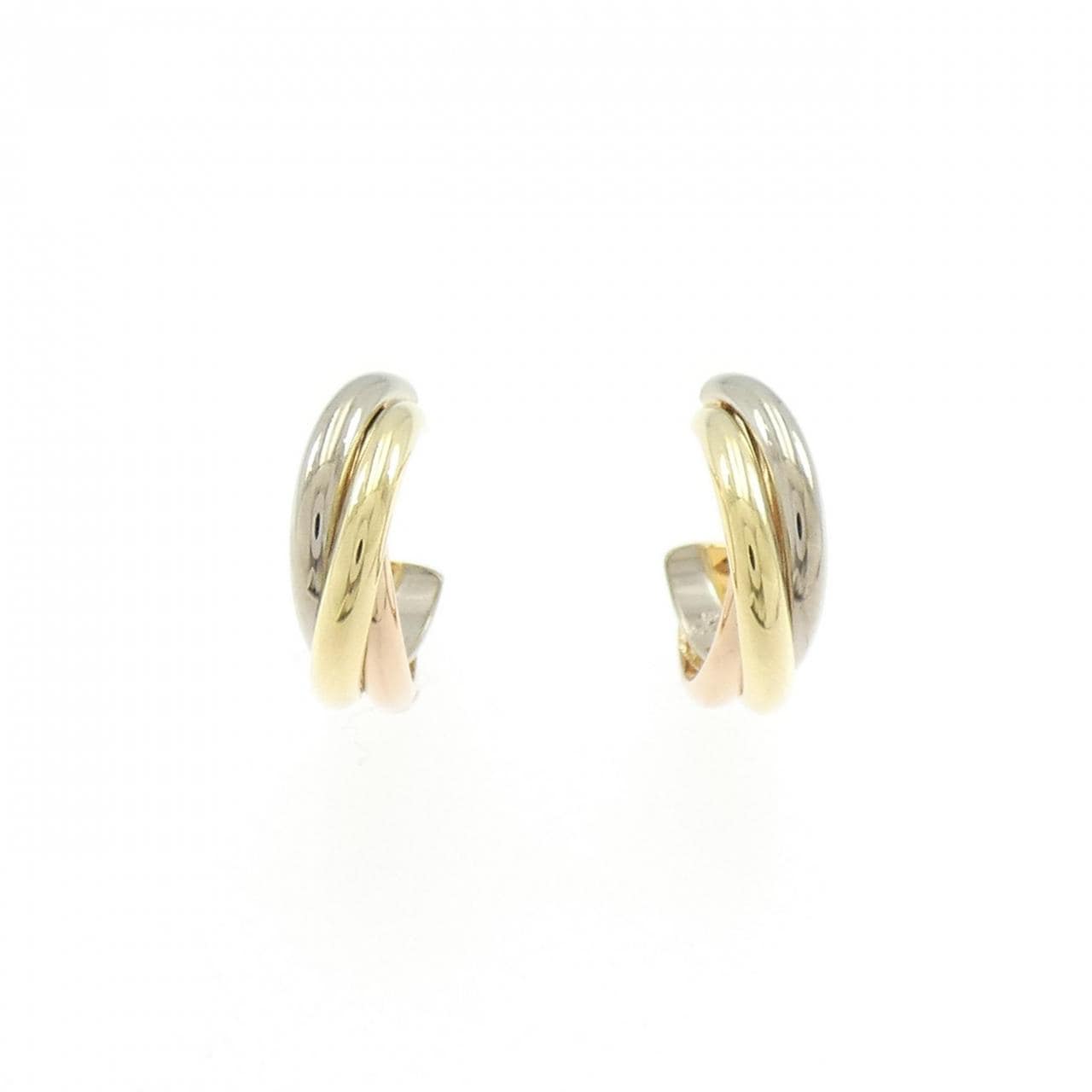 カルティエ トリニティ スモール ピアス