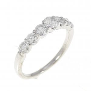 K18WG ダイヤモンド リング 0.70CT