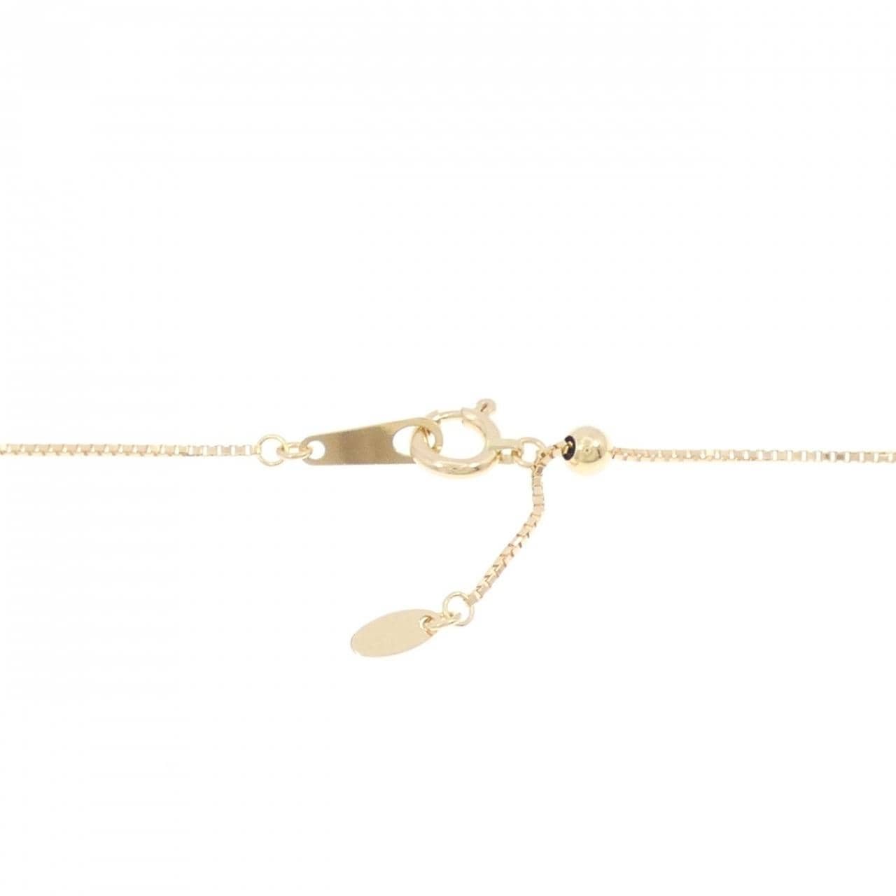 K18YG ハート ダイヤモンド ネックレス 0.23CT