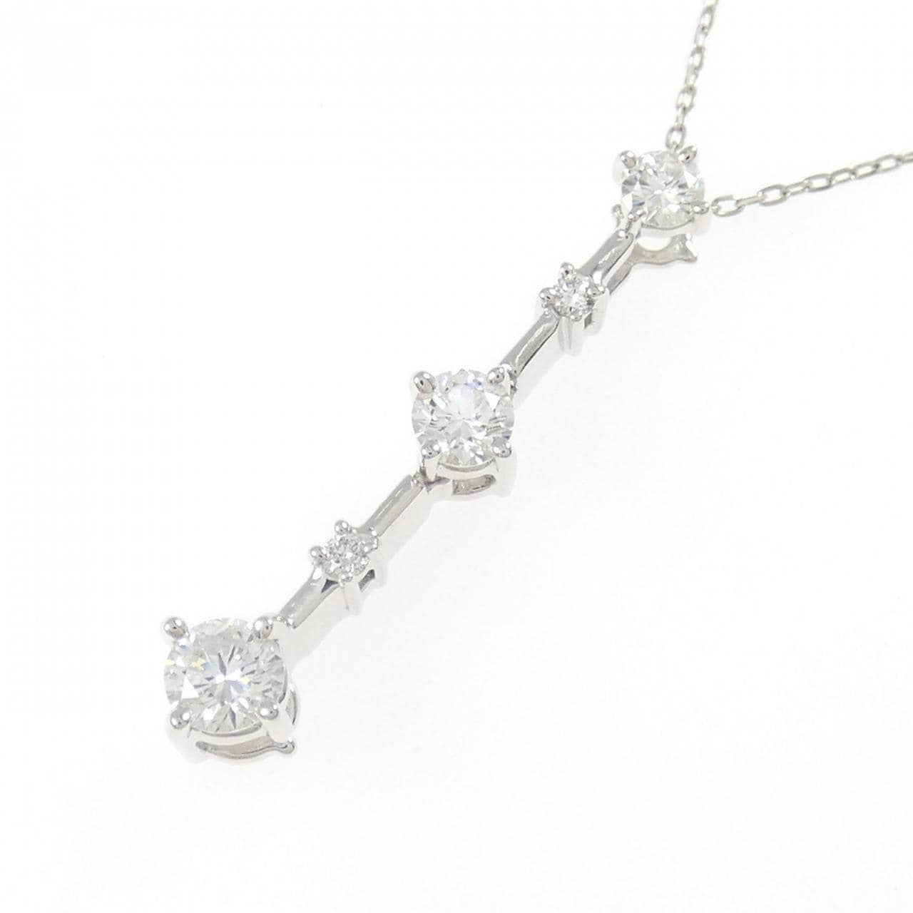 トリロジー ダイヤモンド ネックレス 0.50CT