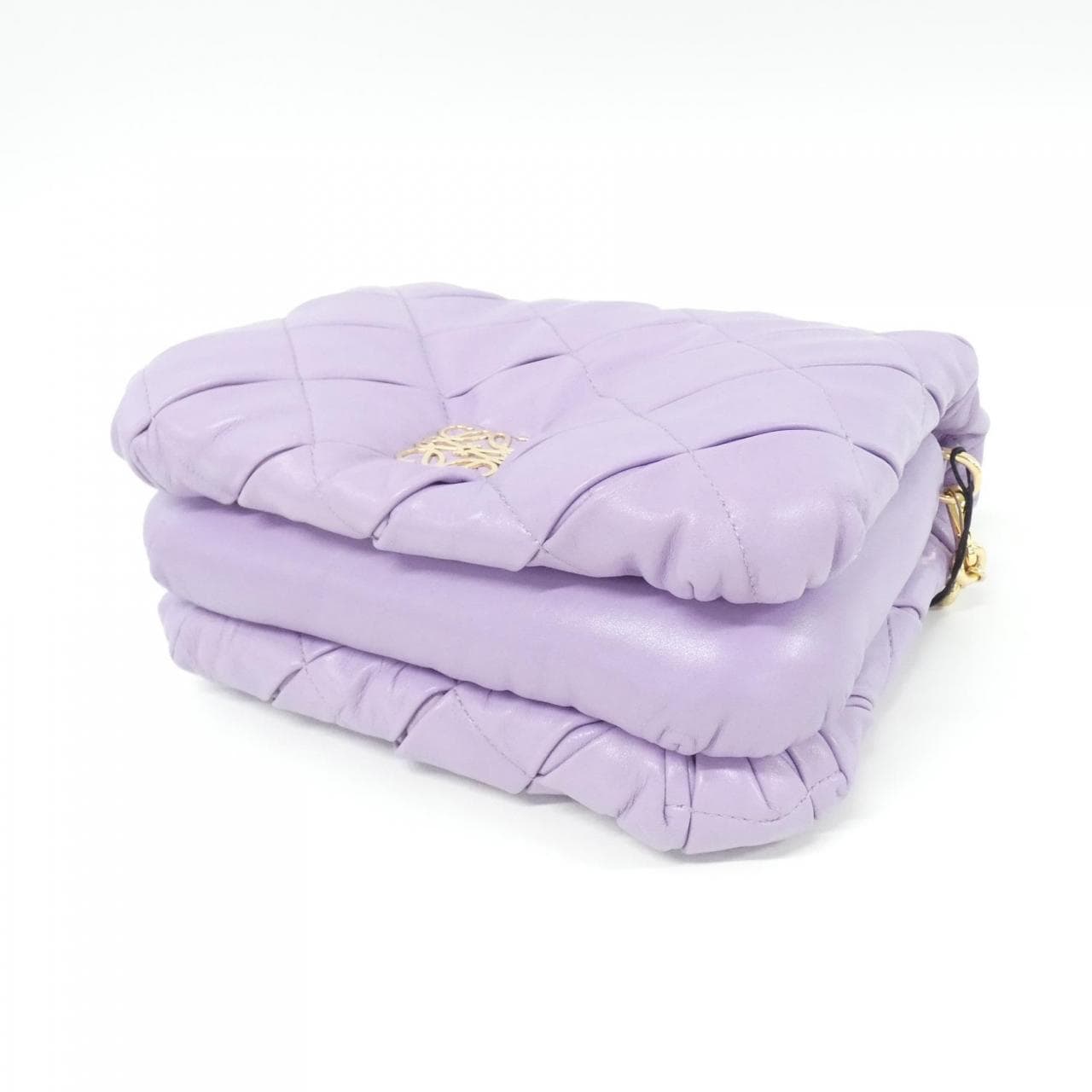 【新品】ロエベ GOYA PUFFER PLEATED BAG A896P41X14 ショルダーバッグ