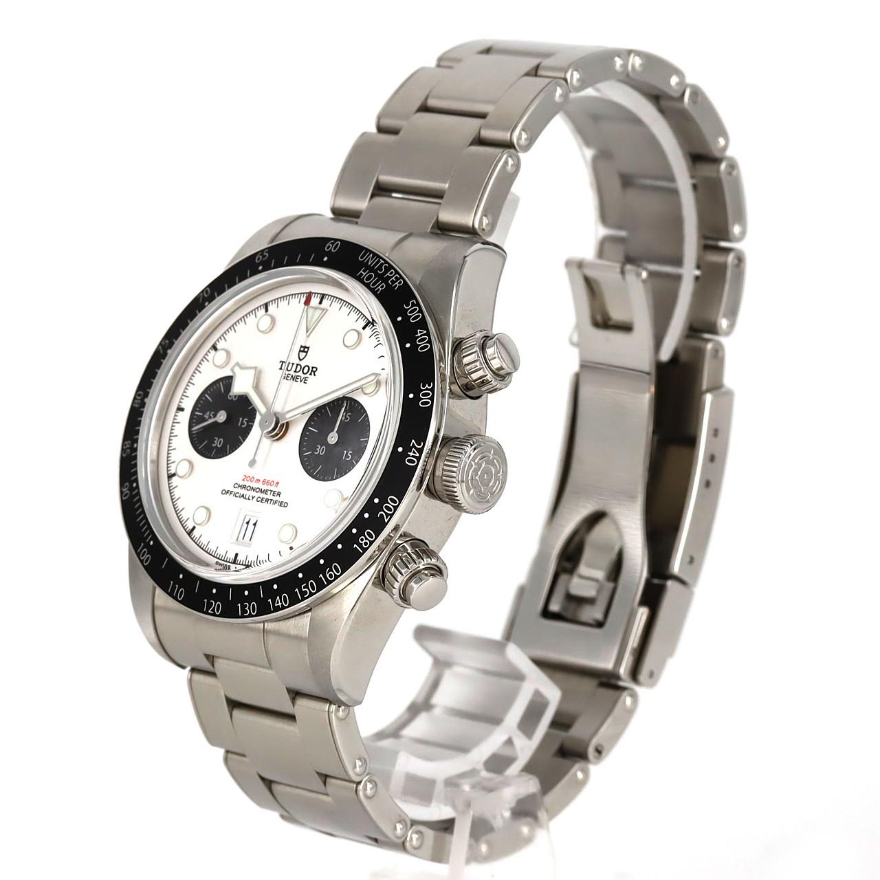 チューダー/チュードル ブラックベイクロノ M79360N-0002 SS 自動巻