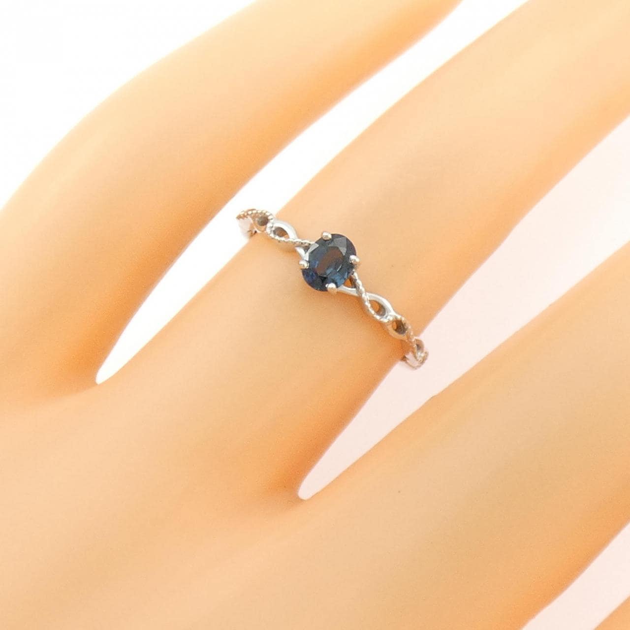 K10WG サファイヤ リング