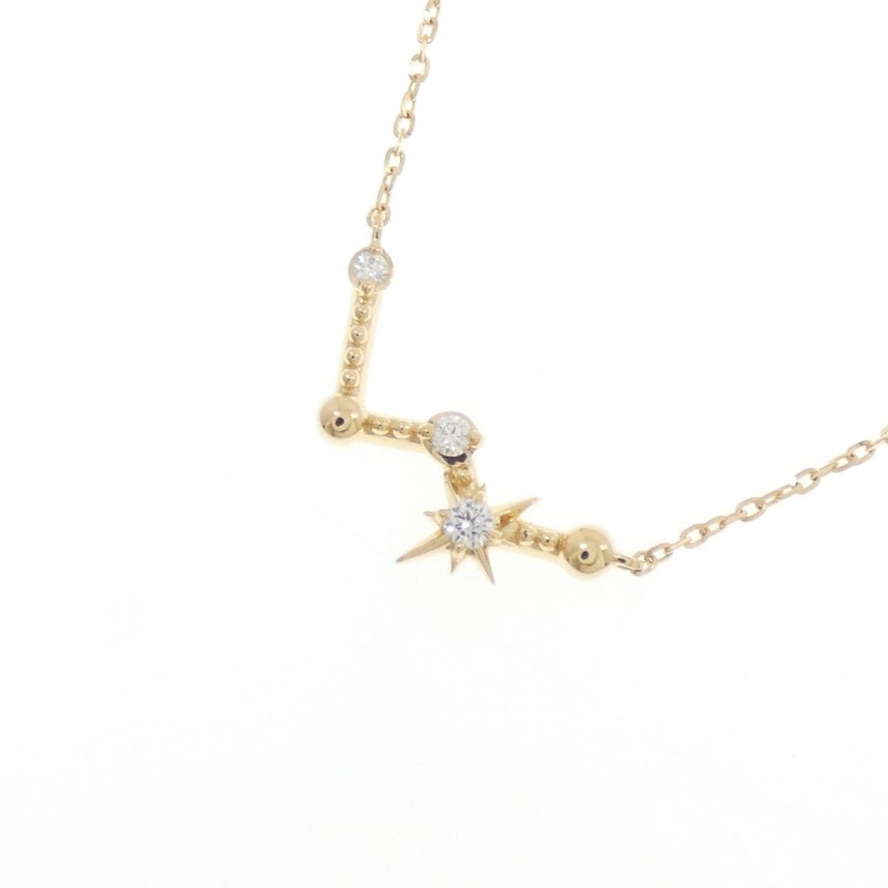 スタージュエリー ダイヤモンド ネックレス 0.03CT