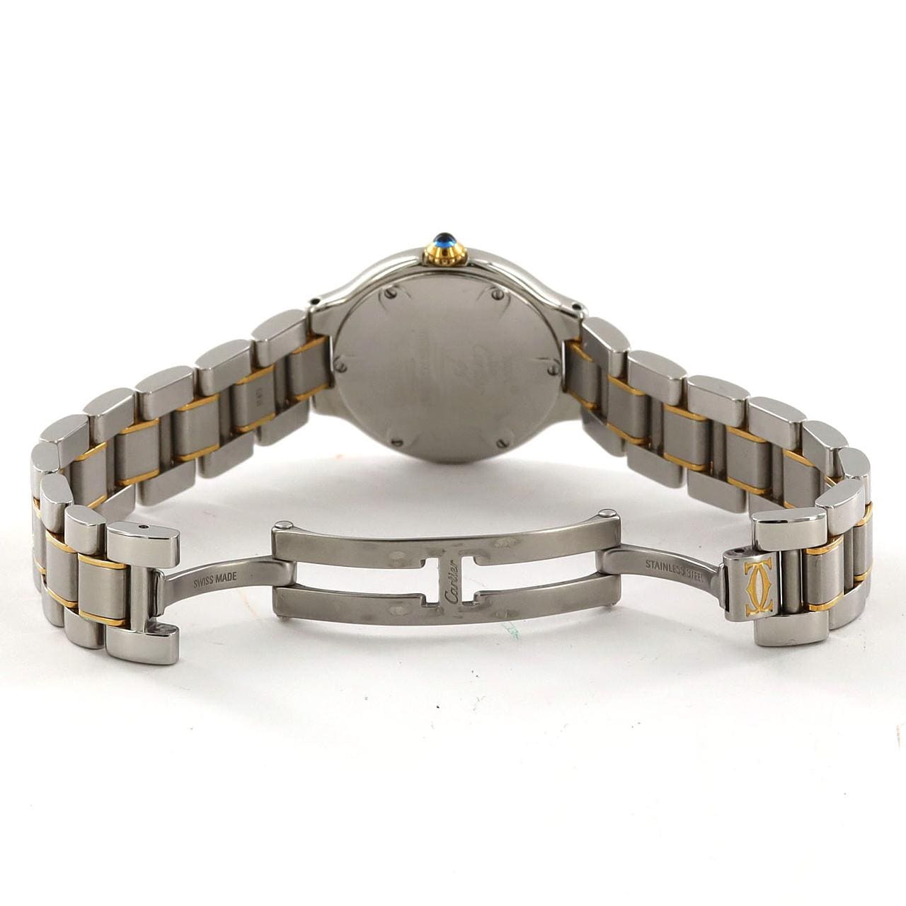 Cartier Must 21SM Combi W10073R6 SSxYG石英
