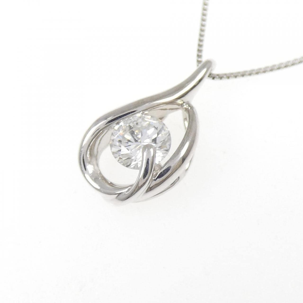 PT900/PT850 ダイヤモンド ネックレス 0.433CT