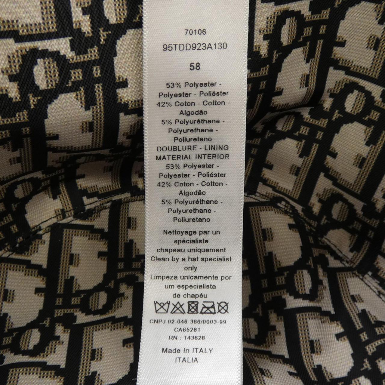 クリスチャンディオール CHRISTIAN DIOR ハット