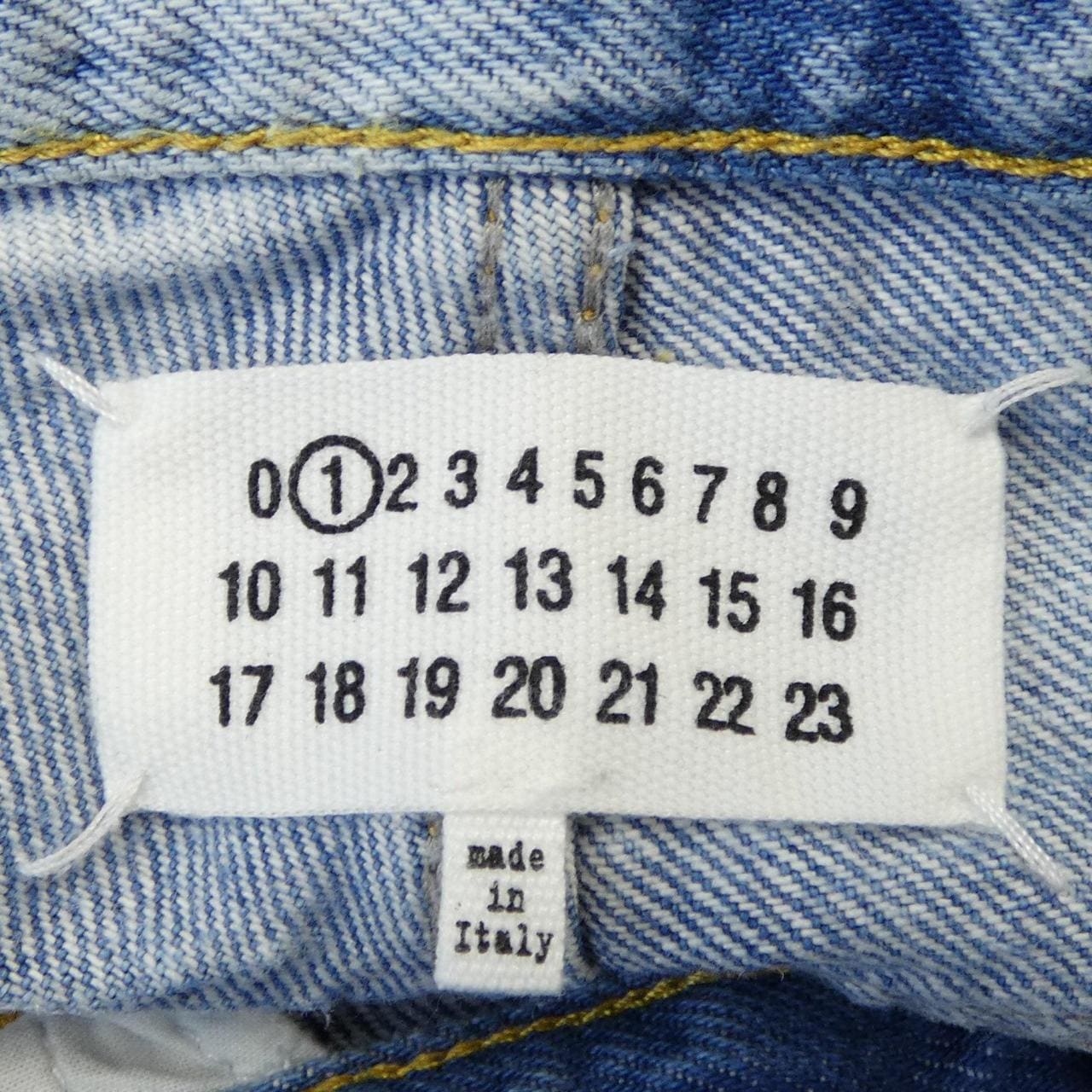 メゾンマルジェラ Maison Margiela ストレートジーンズ コントラストポケット S51LA0052 ジーンズ