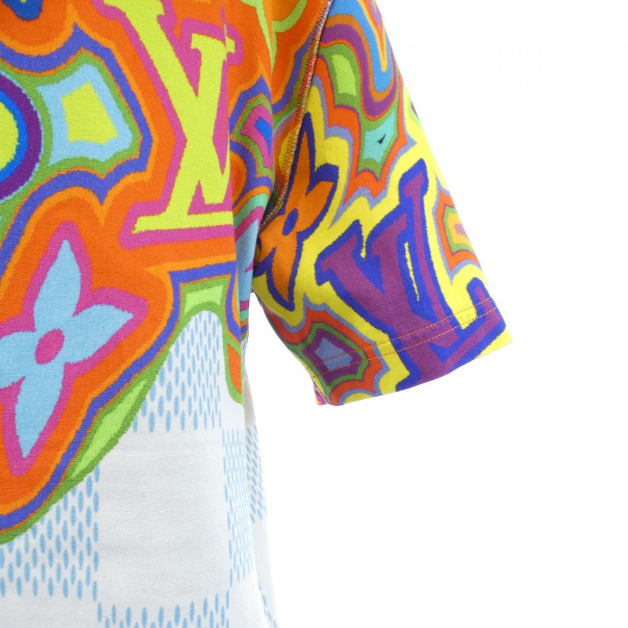 ルイヴィトン LOUIS VUITTON プリンテッドダミエLVTシャツ HKY74WNPG Tシャツ