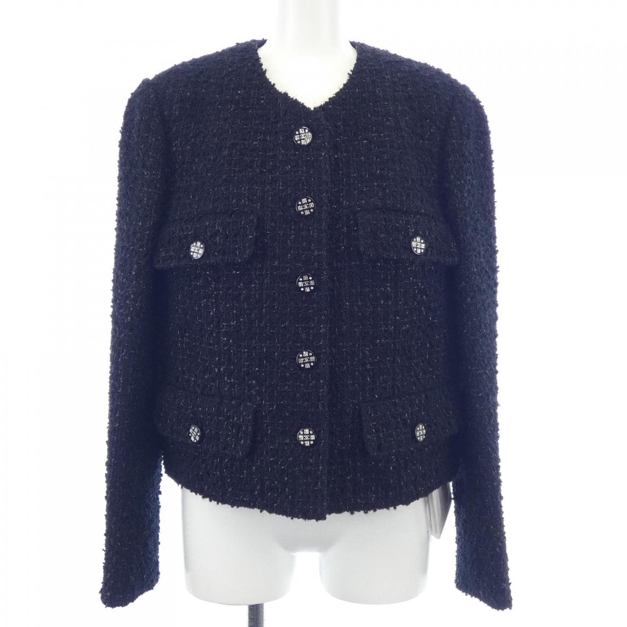 CHANEL CHANEL Collarless Jacket