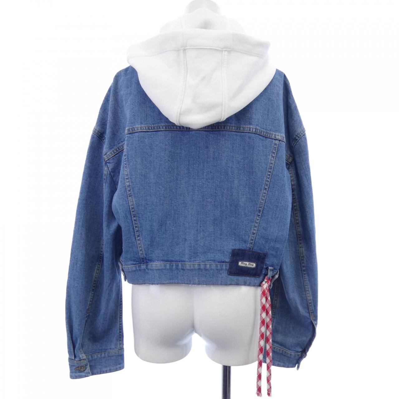 ミュウミュウ MIU MIU GWB040 デニムジャケット