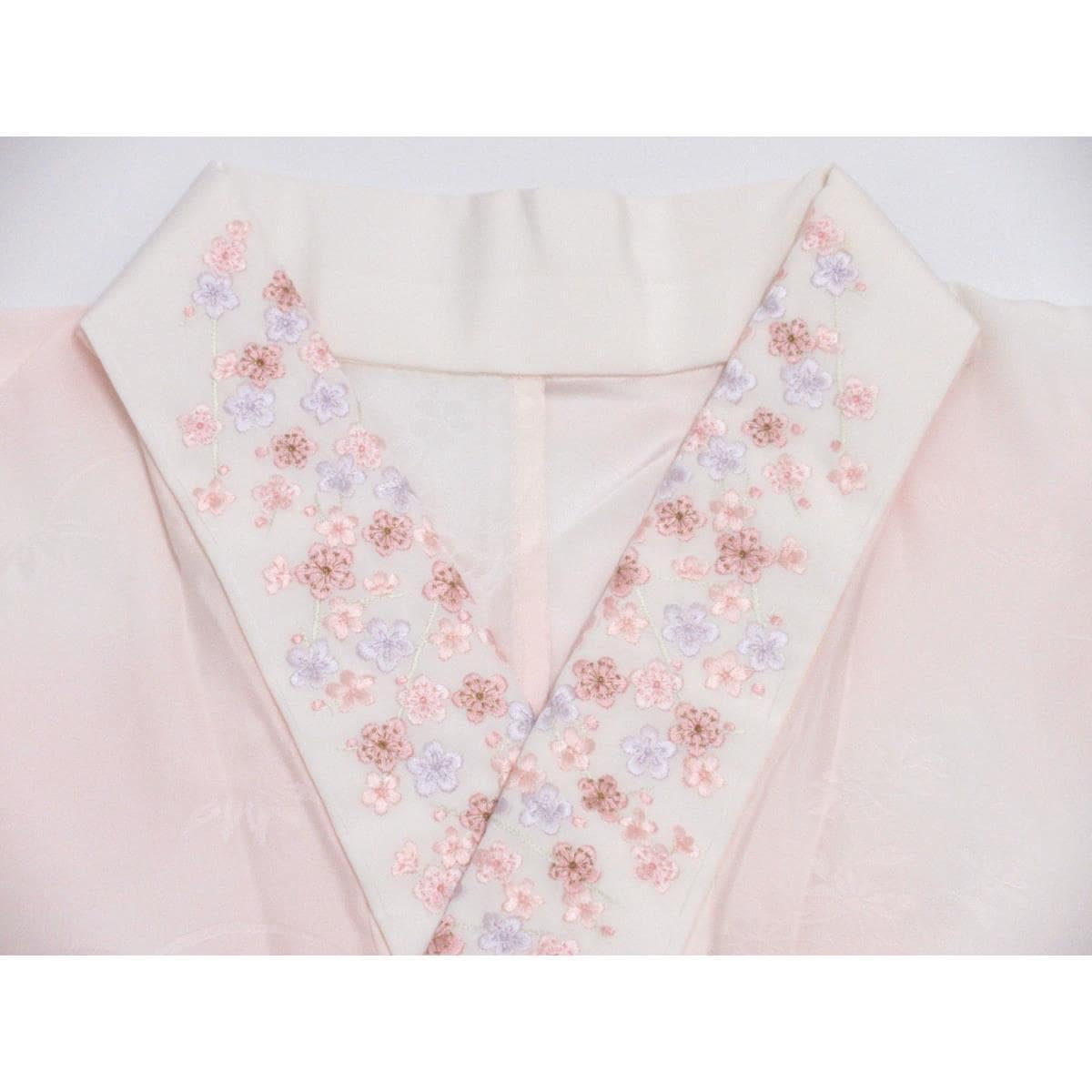 長襦袢　振袖　ボカシ染