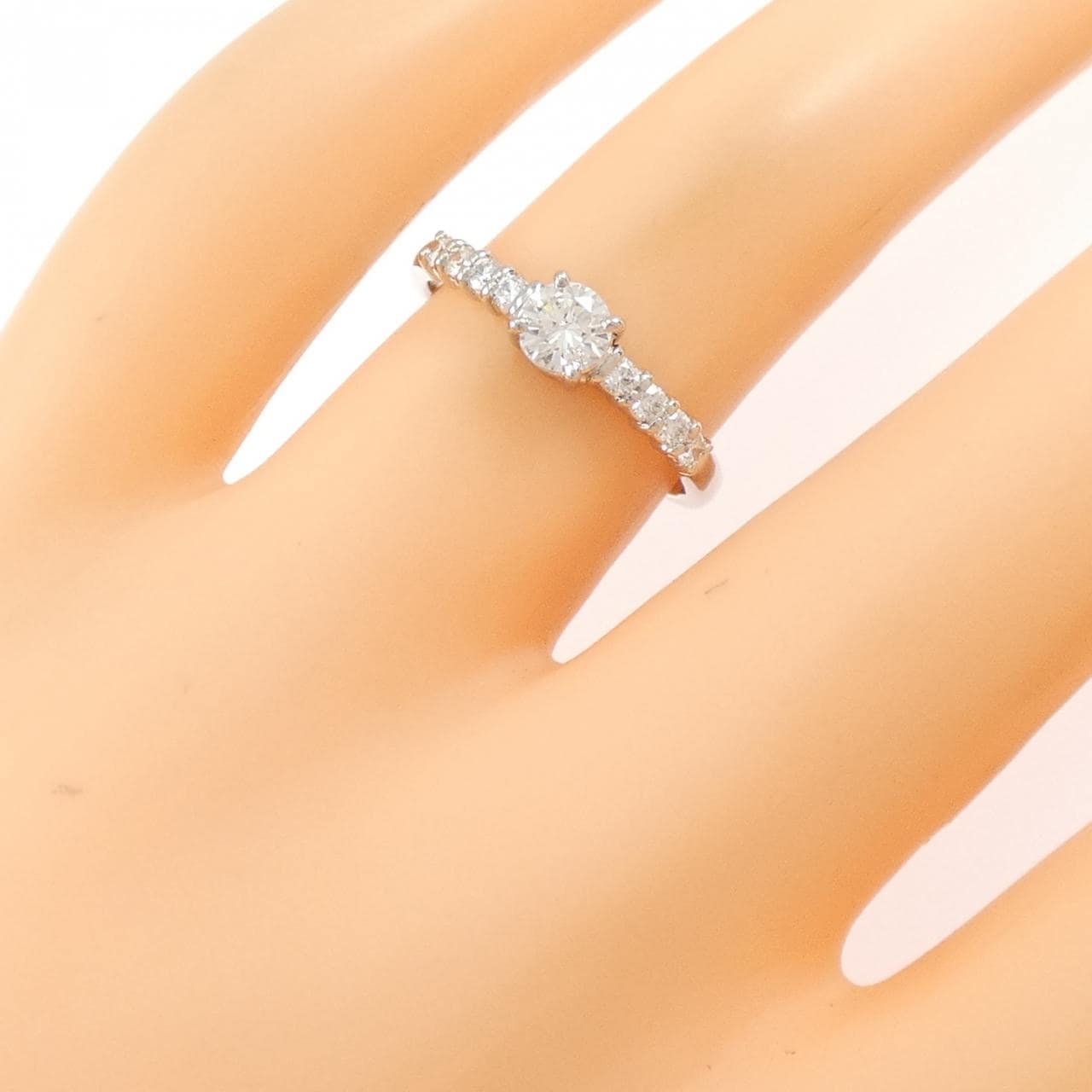 PT900 ダイヤモンド リング 0.261CT F VS1 EXT