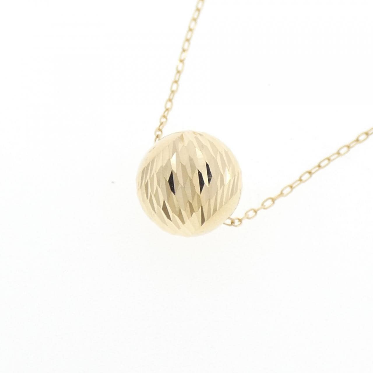 K18YG necklace