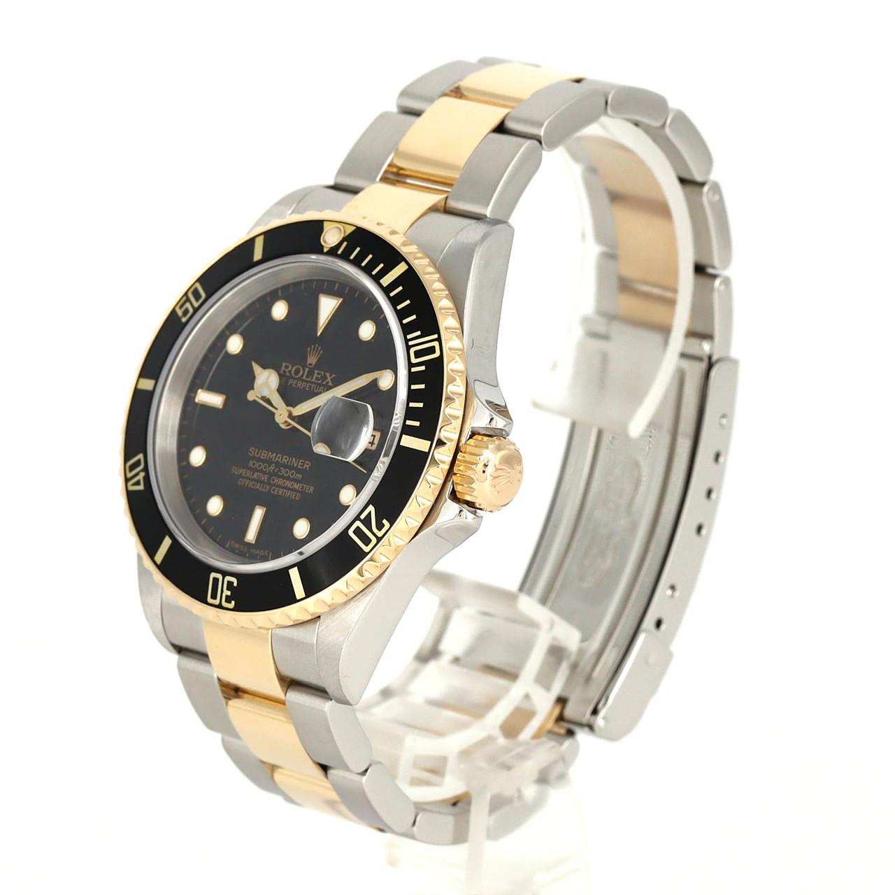 ロレックス サブマリーナーデイト 16613 SSxYG 自動巻 Z番