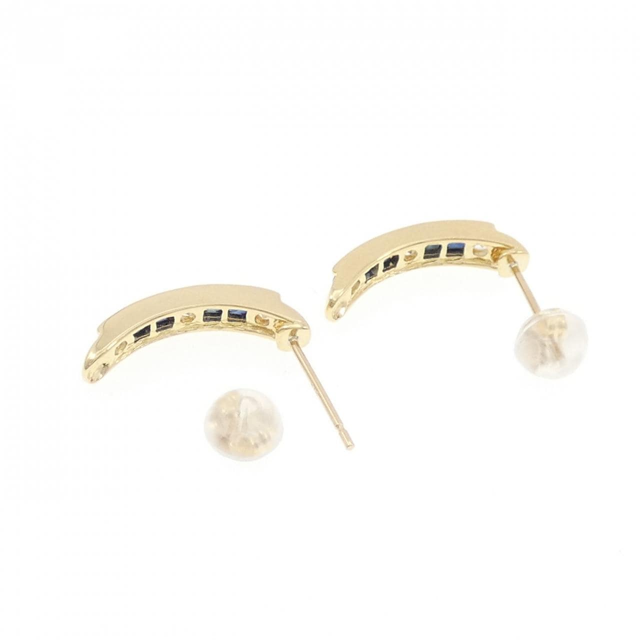 K18YG サファイヤ ピアス