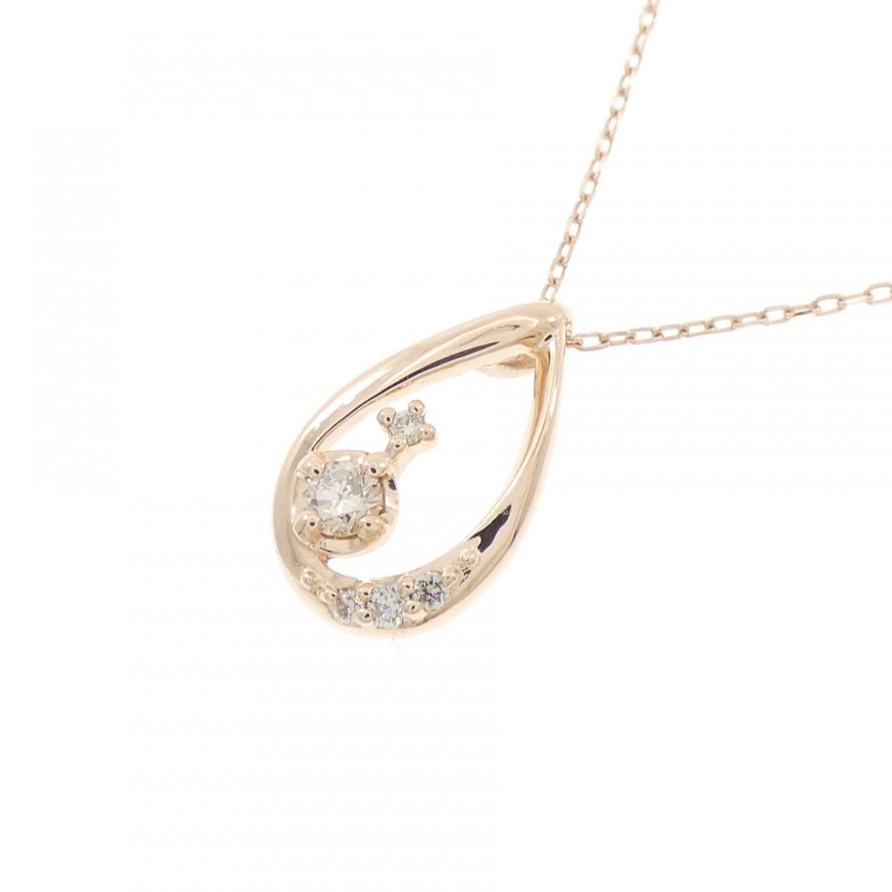 4゜C ダイヤモンド ネックレス