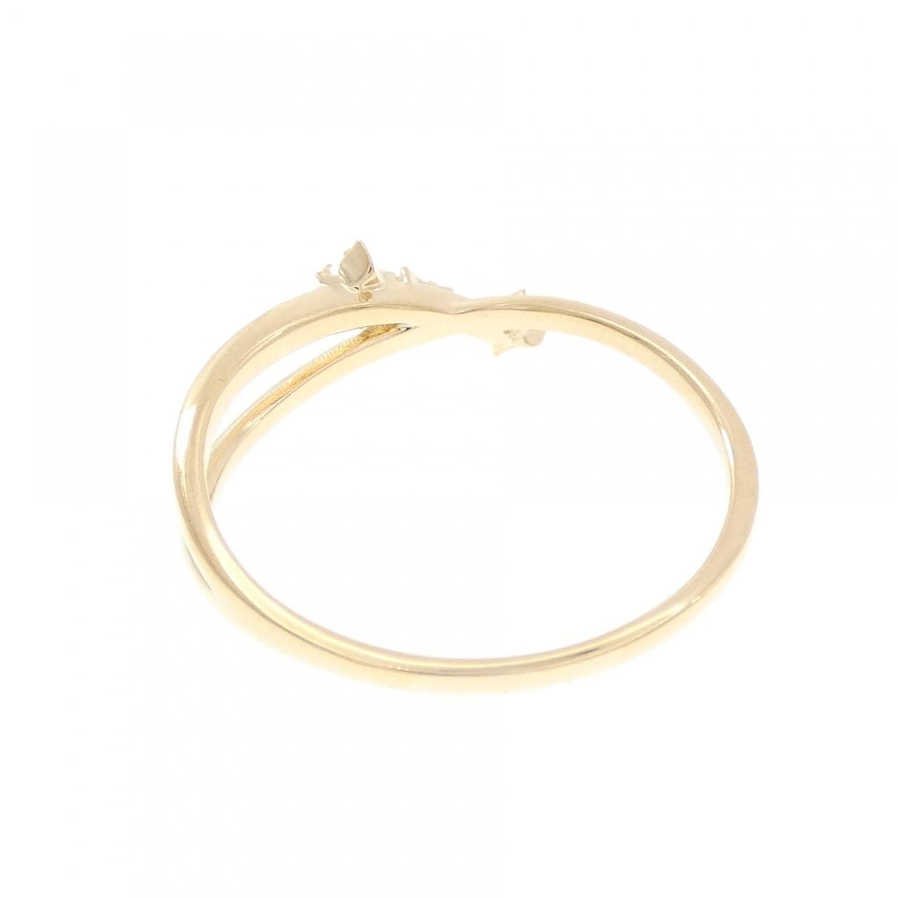 K18YG ダイヤモンド リング 0.02CT