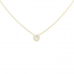 K18YG ダイヤモンド ネックレス 0.19CT