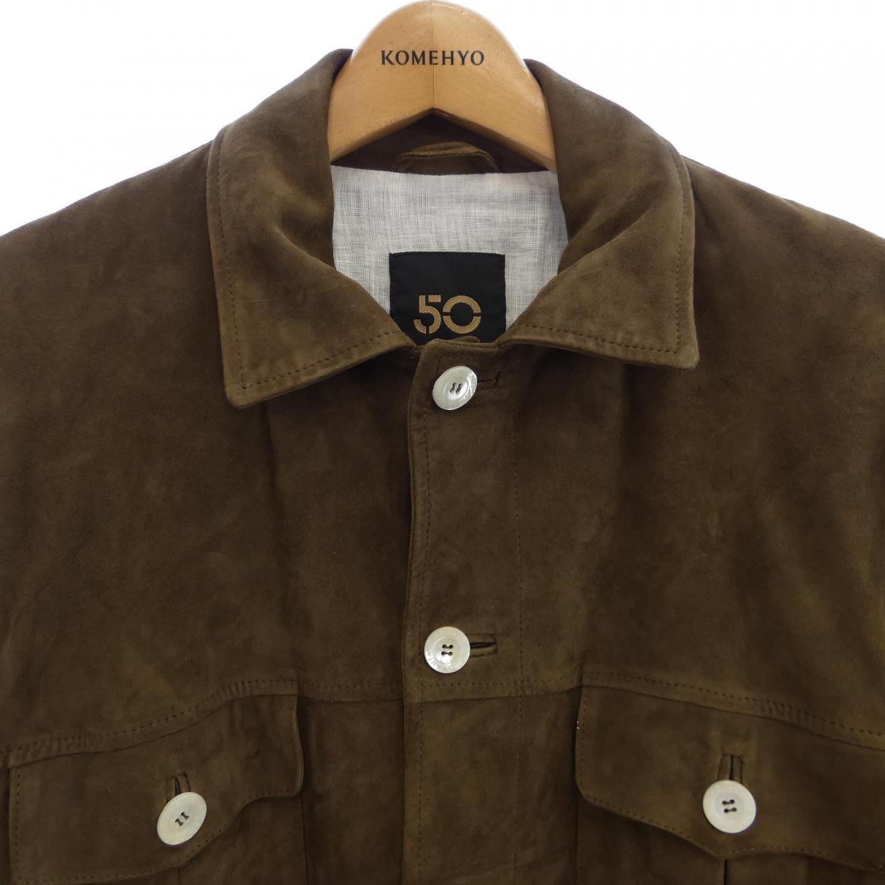 钦宽塔Cinquanta皮夹克