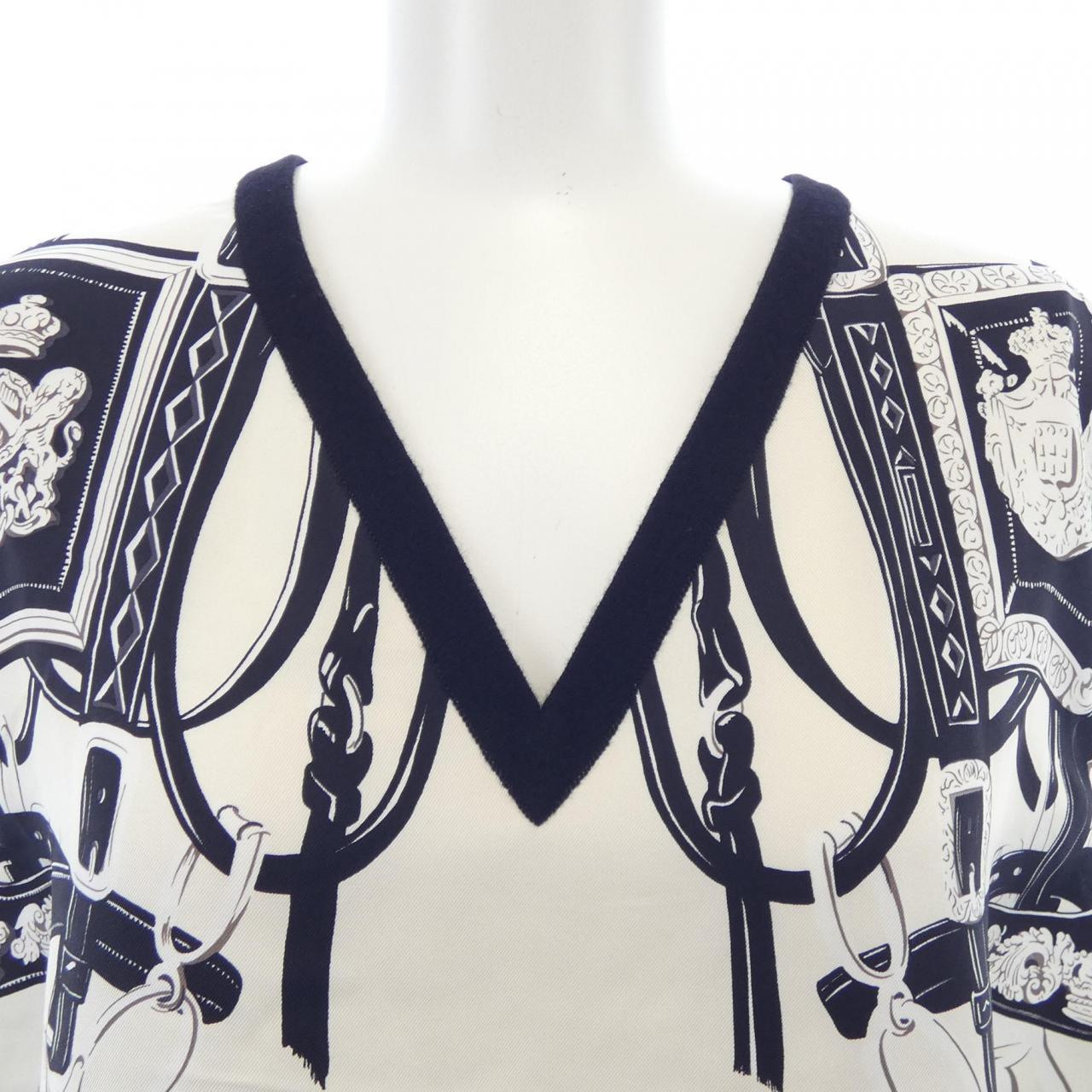 HERMES Brides de Gala 斜紋背心