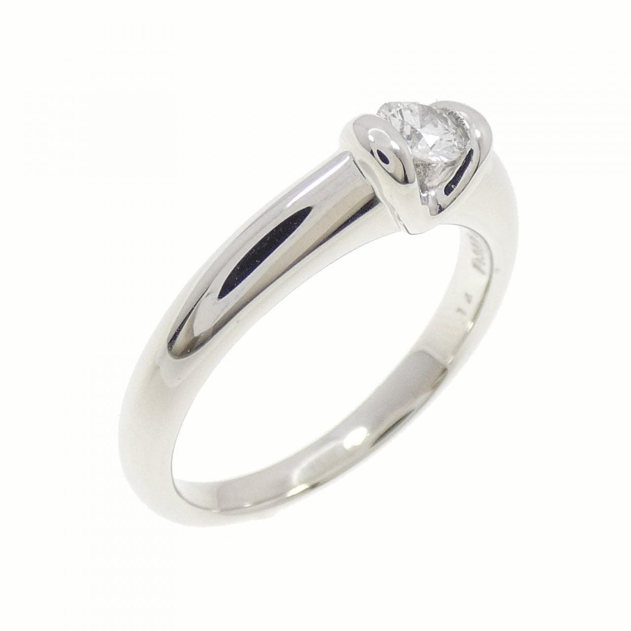 PT950 ダイヤモンド リング 0.14CT
