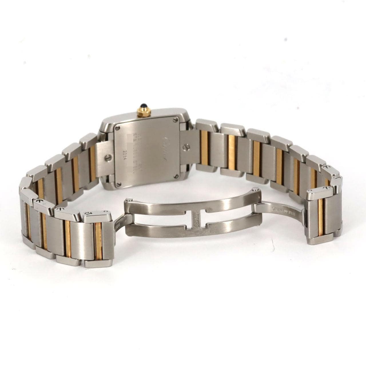 カルティエ タンクフランセーズSM コンビ W51007Q4 SSxYG クォーツ