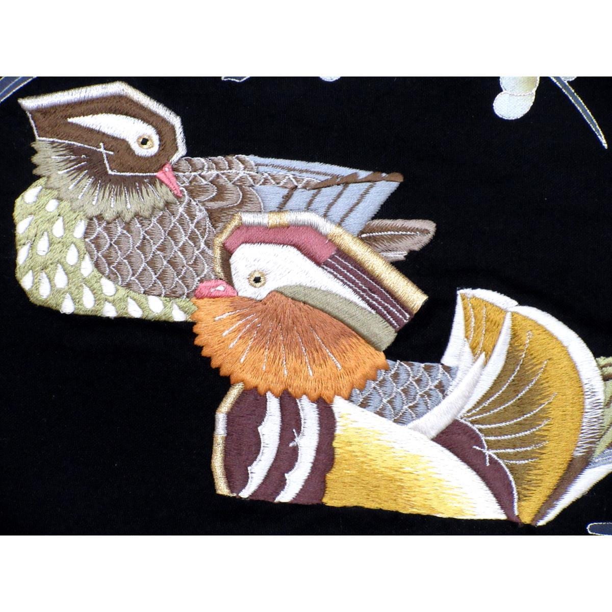 袋帯　【羽田登喜男】友禅金彩加工　刺繍入り