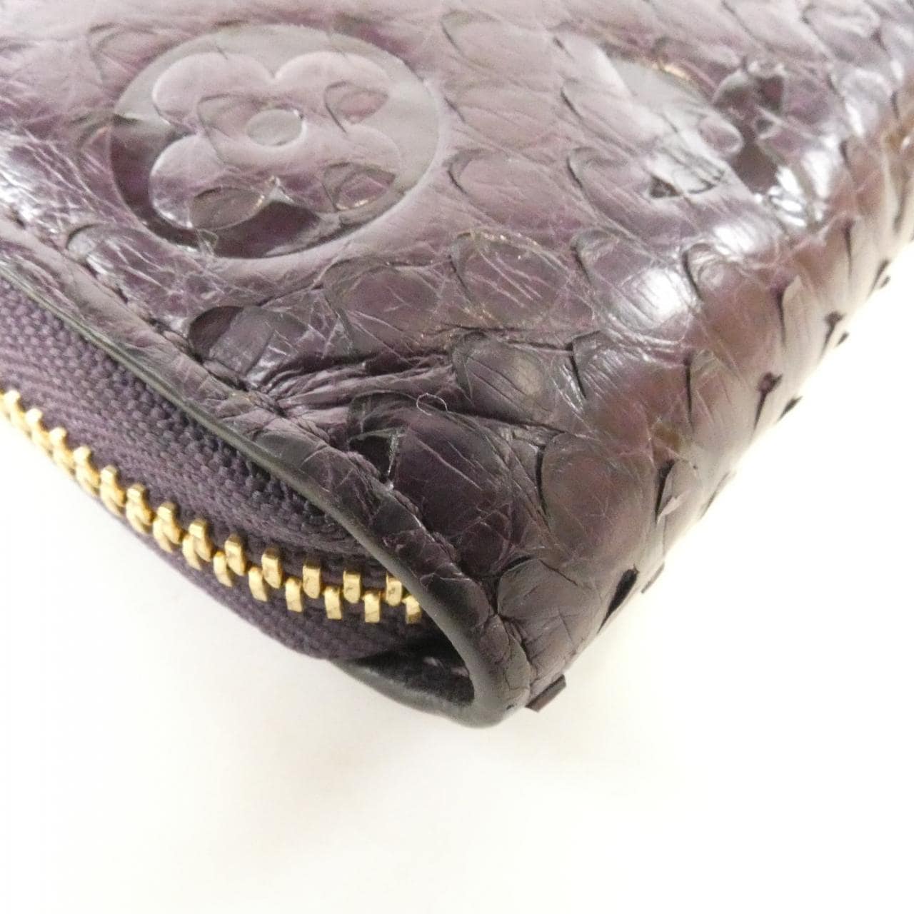 ルイヴィトン エキゾチック レザー ジッピー ウォレット 財布