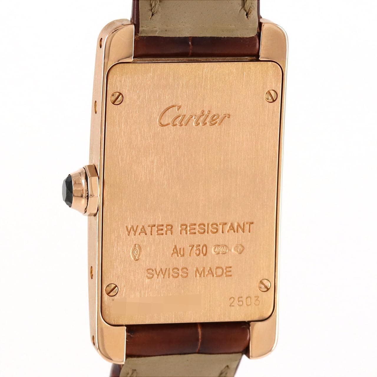 Cartier Tank American SM PG W2607456 PG/RG石英