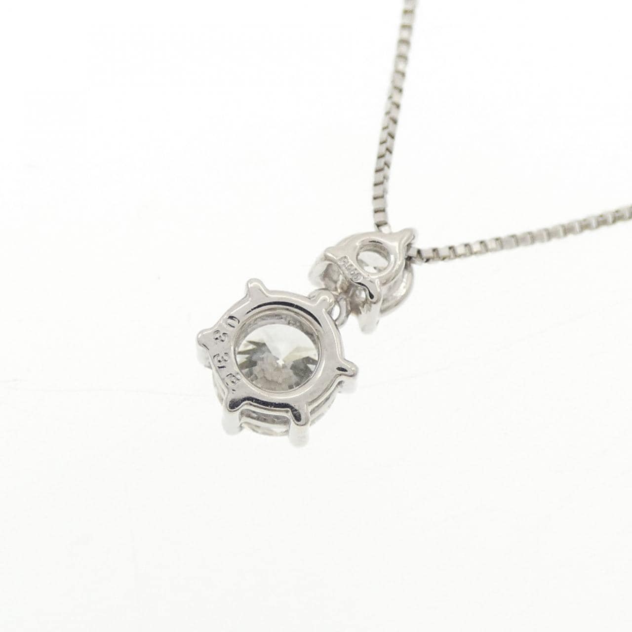 PT900/PT850 ダイヤモンド ネックレス 0.333CT G SI1 VG