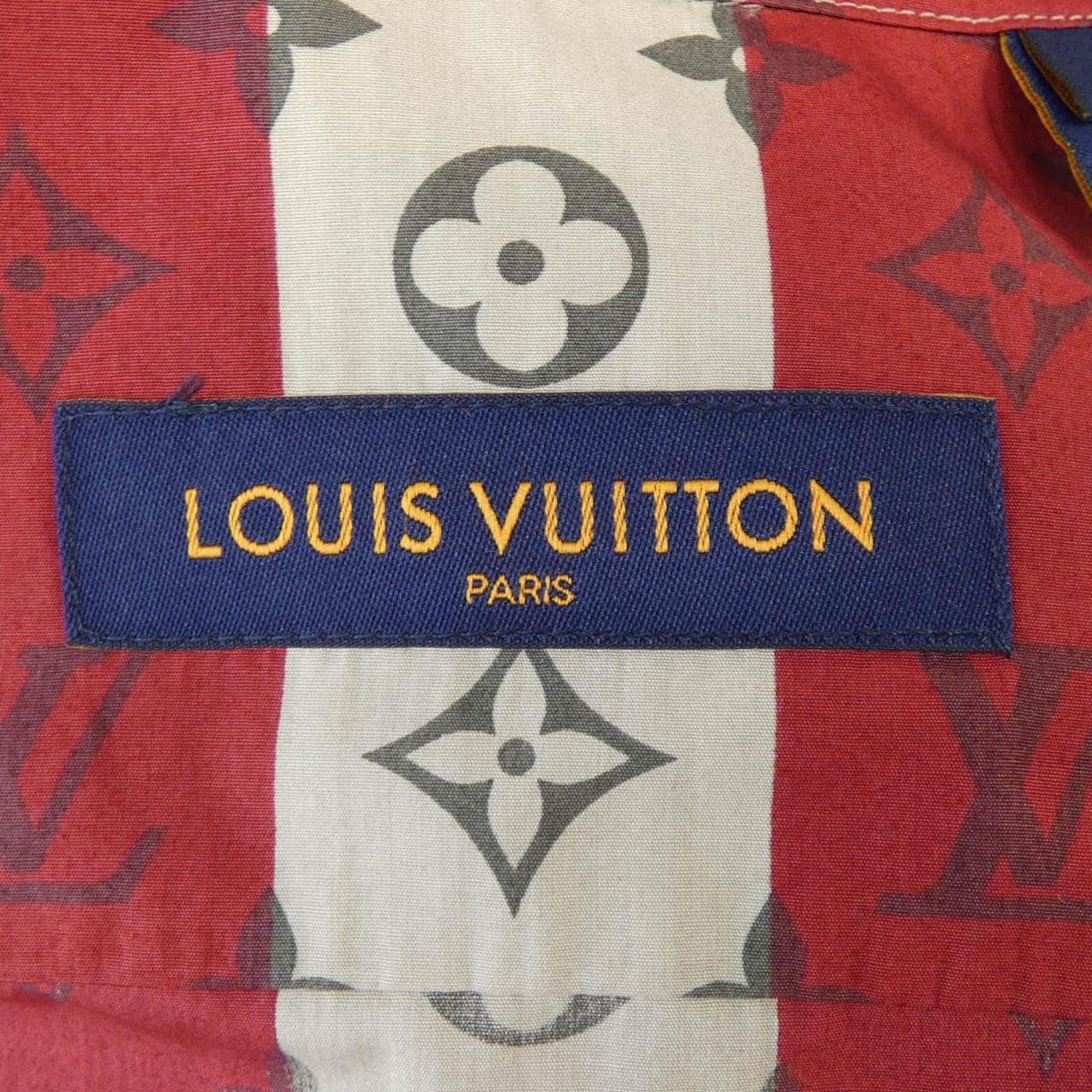 ルイヴィトン LOUIS VUITTON モノグラムトランクストライプショートスリーブ NIGO 日本限定 HMS05WJB8 S/Sシャツ