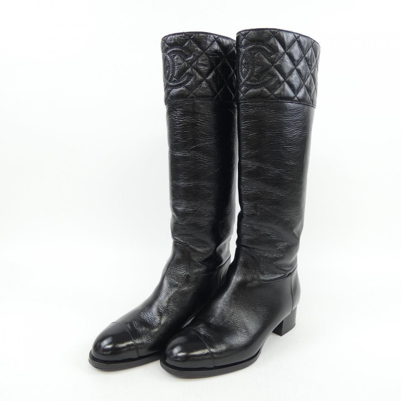 シャネル CHANEL ハイブーツ HIGHBOOTS G45201B13884 ブーツ