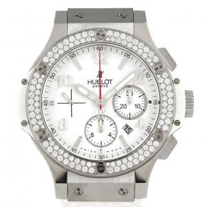 ウブロ ビッグバンオールホワイトダイヤモンド 301.SE.230.RW.114 SSxセラミック 自動巻