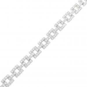 K18WG ダイヤモンド ブレスレット 2.85CT