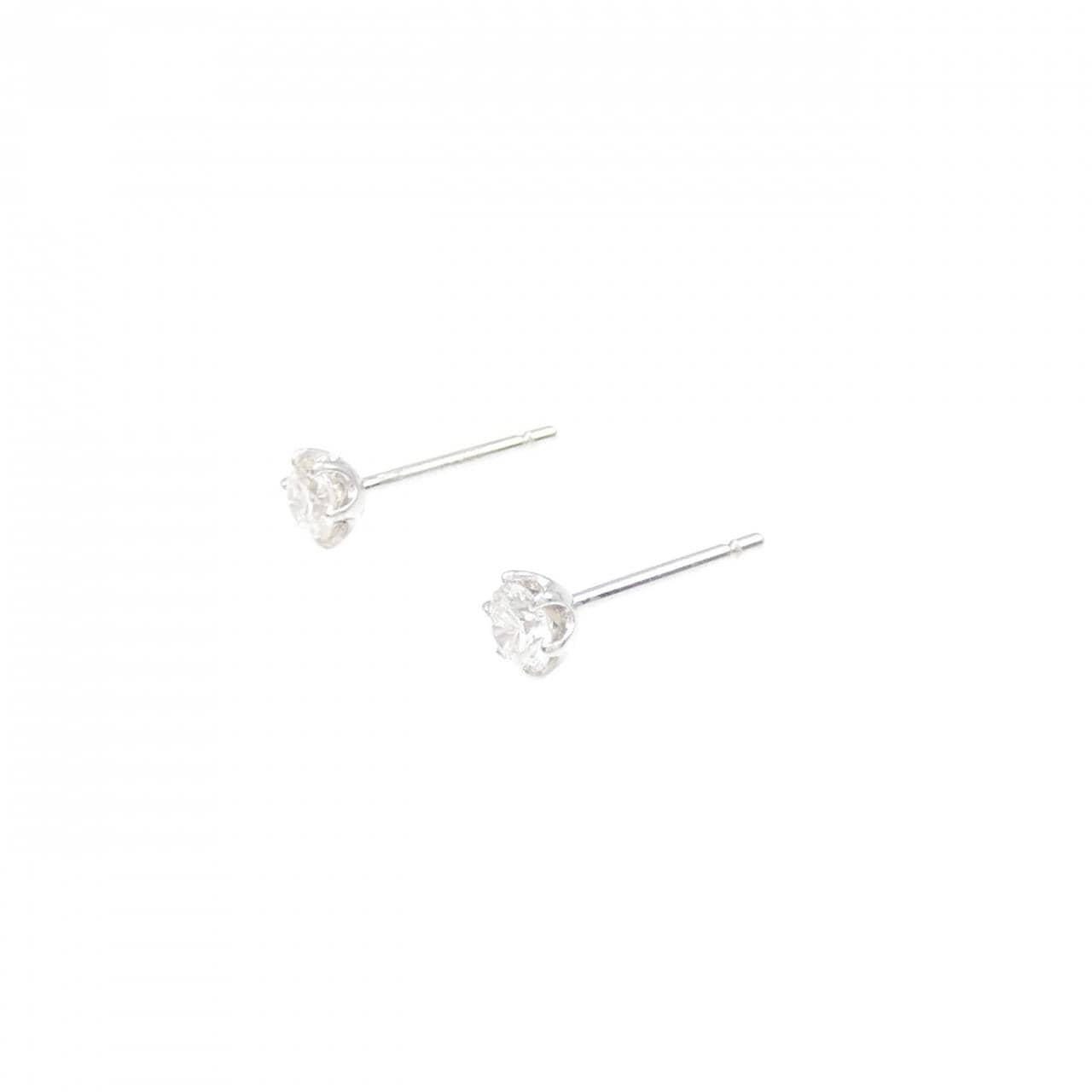 PT Solitaire Diamond Earrings 0.30CT