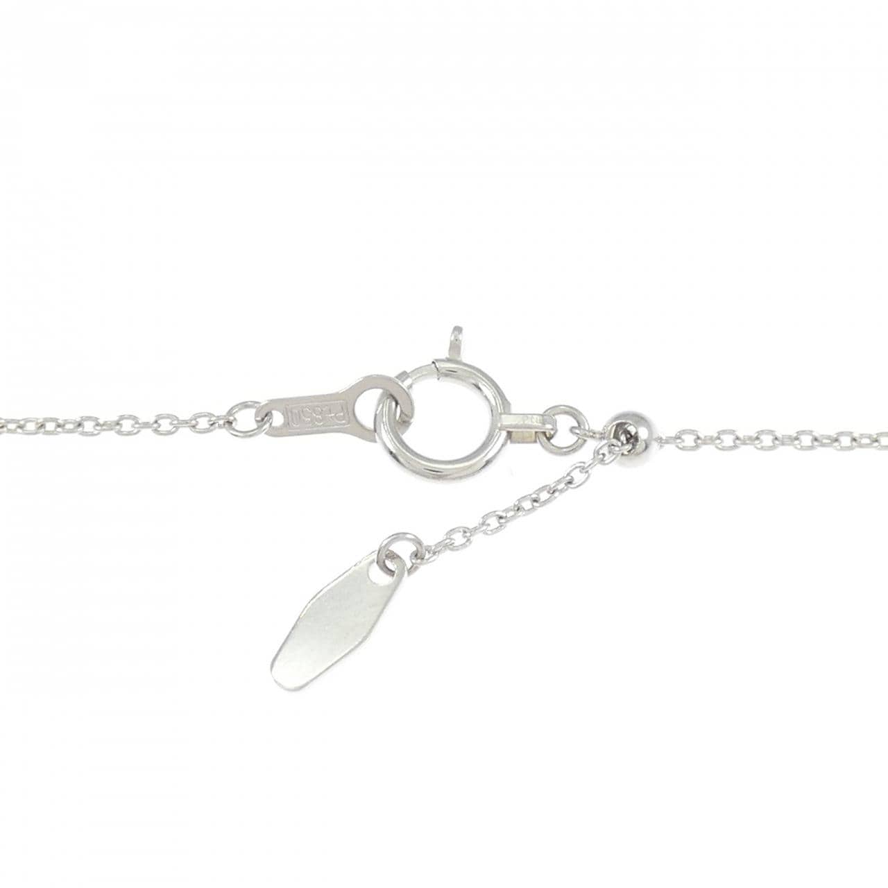 PT900/PT850 ダイヤモンド ネックレス 0.715CT F I1 EXT