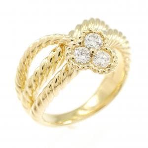 K18YG ダイヤモンド リング 0.18CT