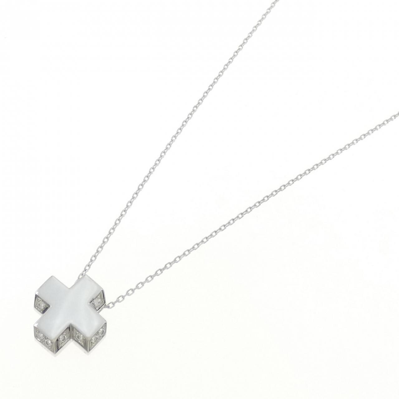 PT ダイヤモンド ネックレス 0.11CT
