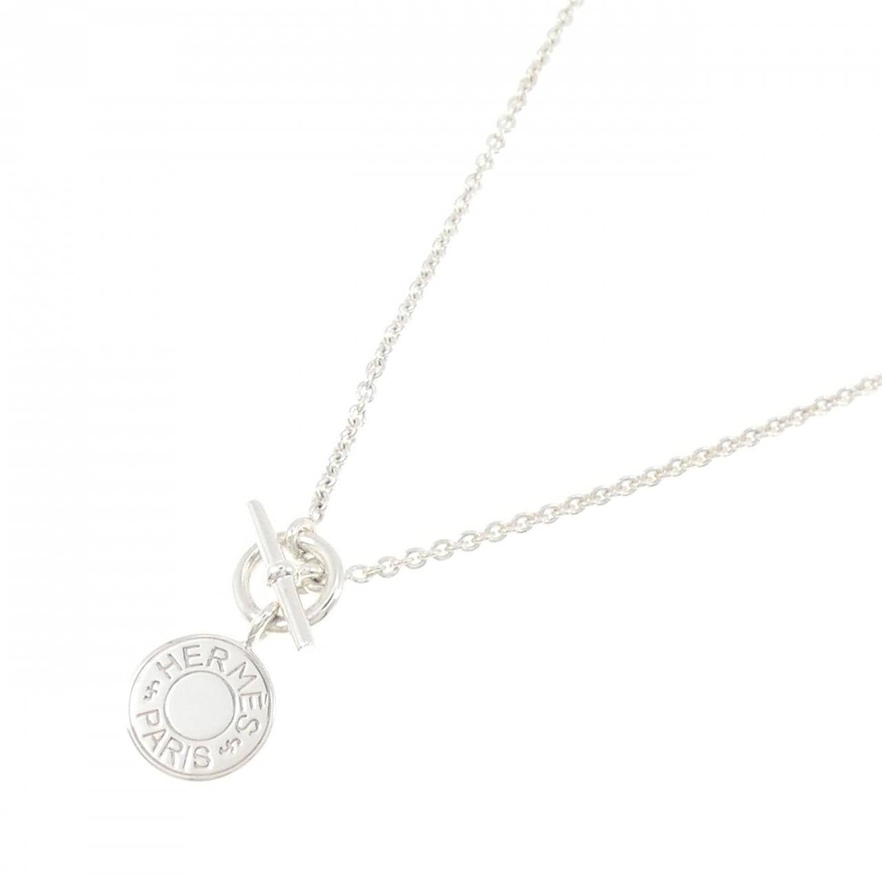 HERMES amulettes H Confetti Necklace