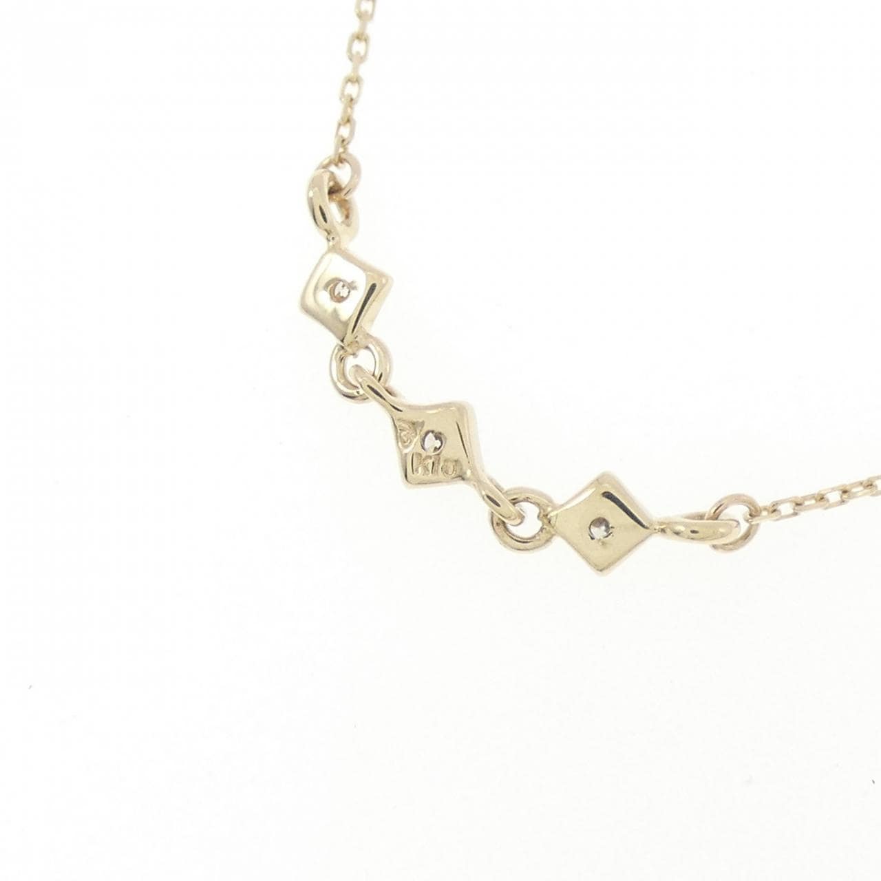 K10YG ダイヤモンド ネックレス