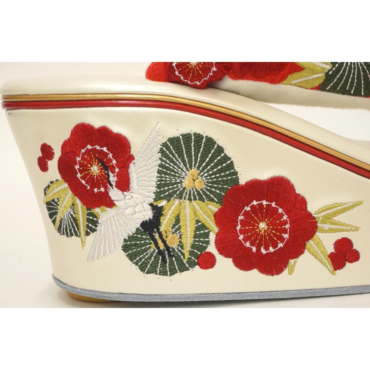 【新品】女草履　Ｆサイズ　松竹梅