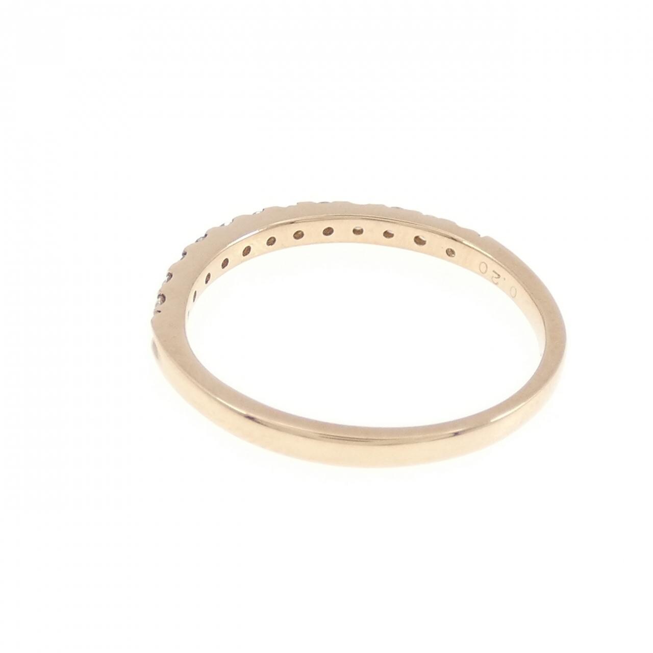 【新品】K18PG ダイヤモンド リング 0.20CT