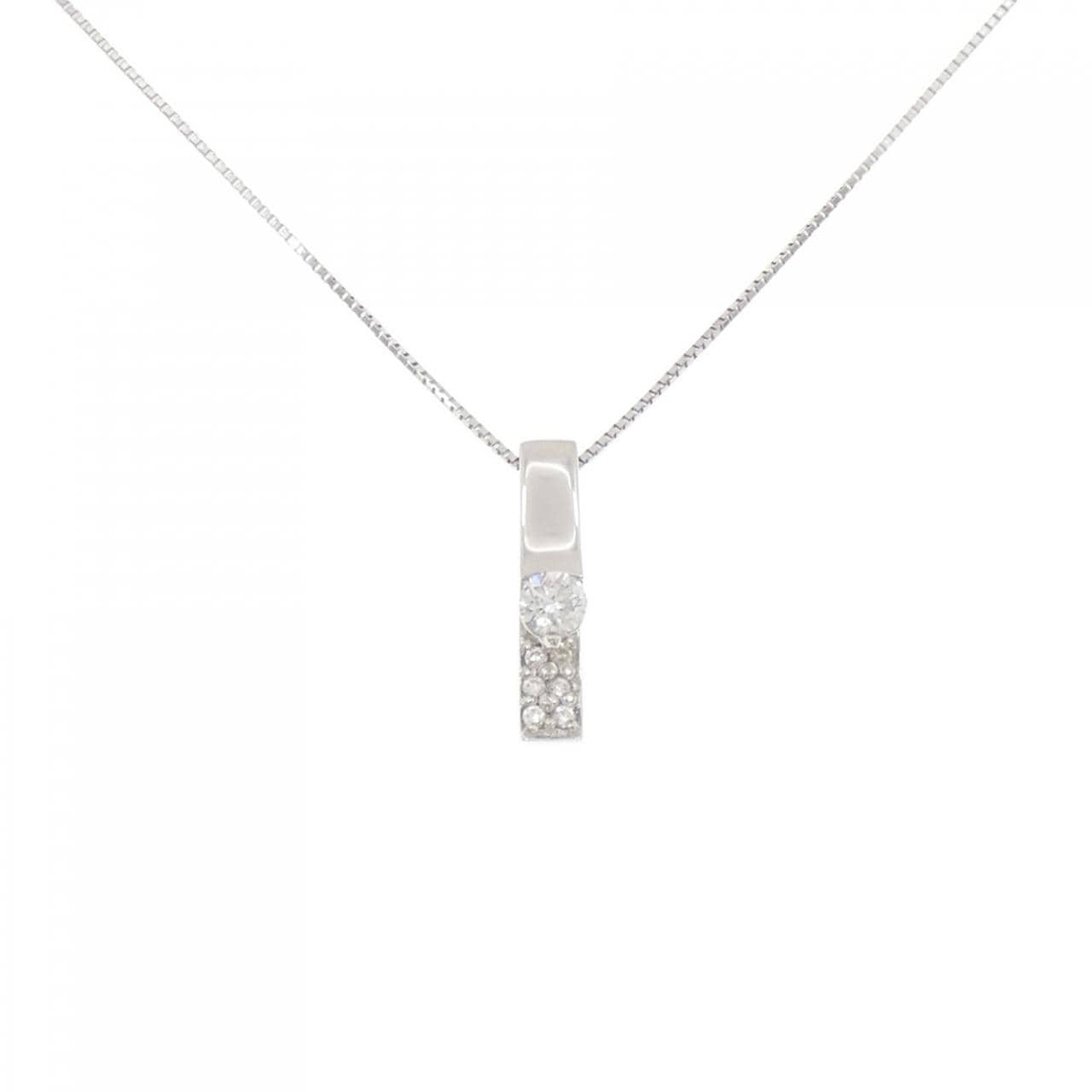 PT900/PT850 ダイヤモンド ネックレス 0.254CT
