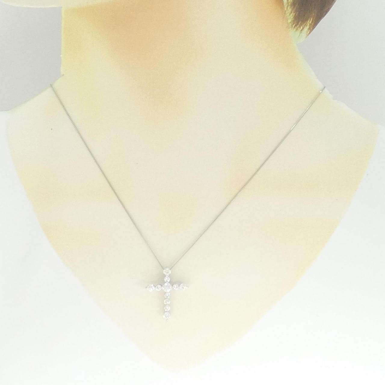 PT900/PT850 ダイヤモンド ネックレス 0.733CT