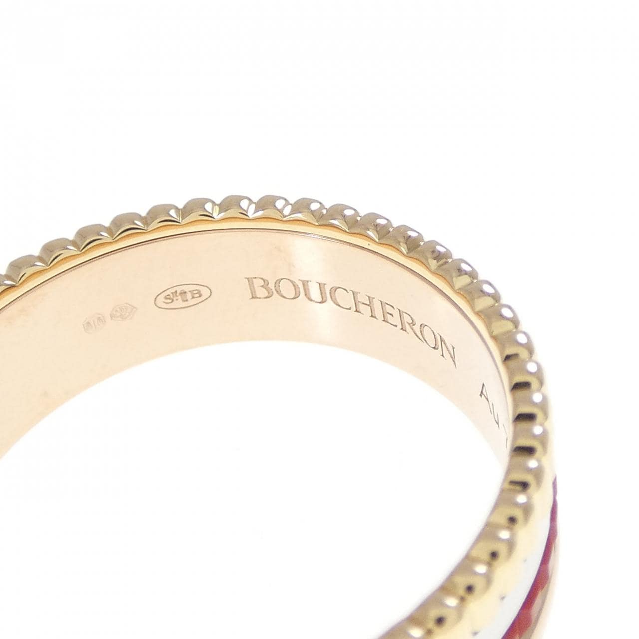 ブシュロン キャトル レッド リング