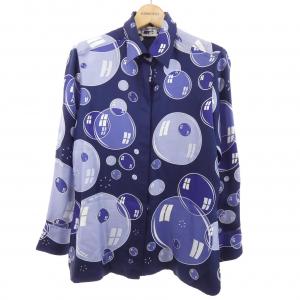 エルメス HERMES BAL DE BULLES ツイルレーヌ. シャツ