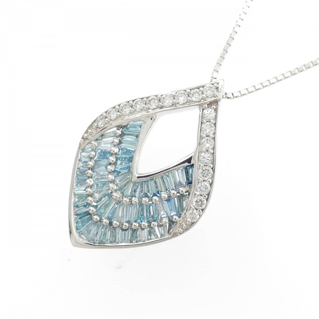 ジーエスティービー ダイヤモンド ネックレス 0.65CT