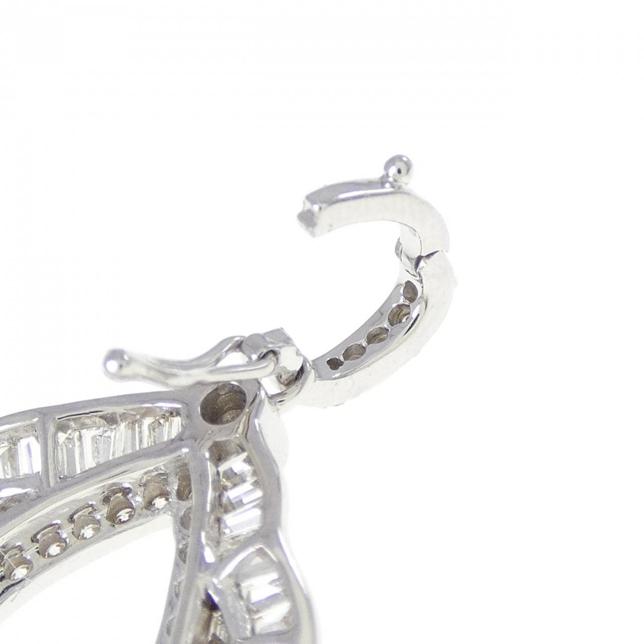 K18WG ダイヤモンド ペンダント 1.17CT