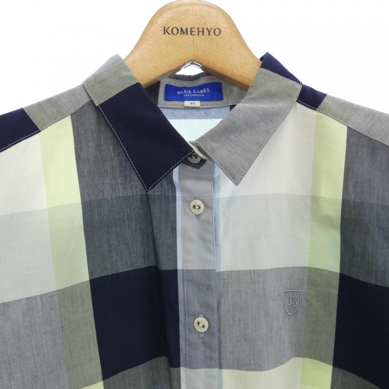 ブルーレーベルクレストブリッジ BLUE LABEL CRESTBRID シャツ